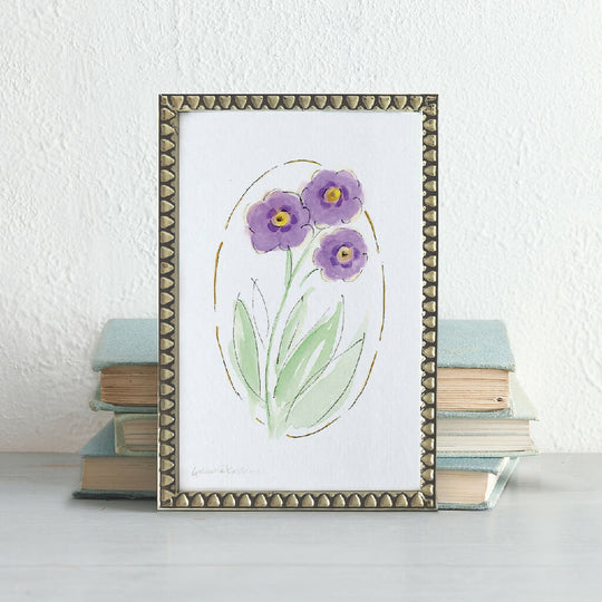 'Auricula' Framed Original Art