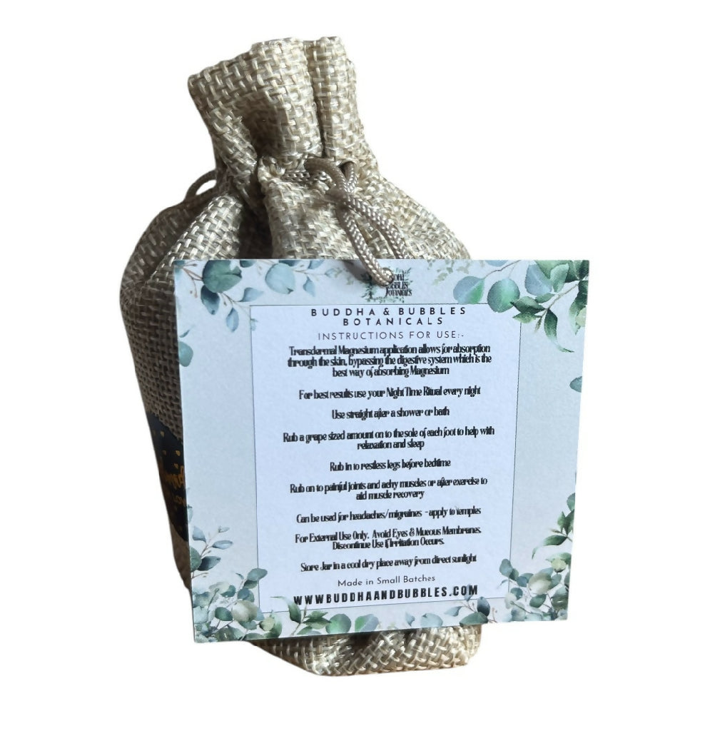 Soothing Magnesium Cream for sleep with Clary Sage Lavender and Rose Geranium 150g Large