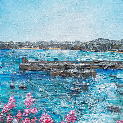 Newquay Harbour Original Art