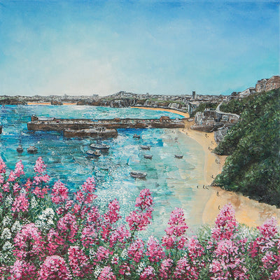 Newquay Harbour Original Art