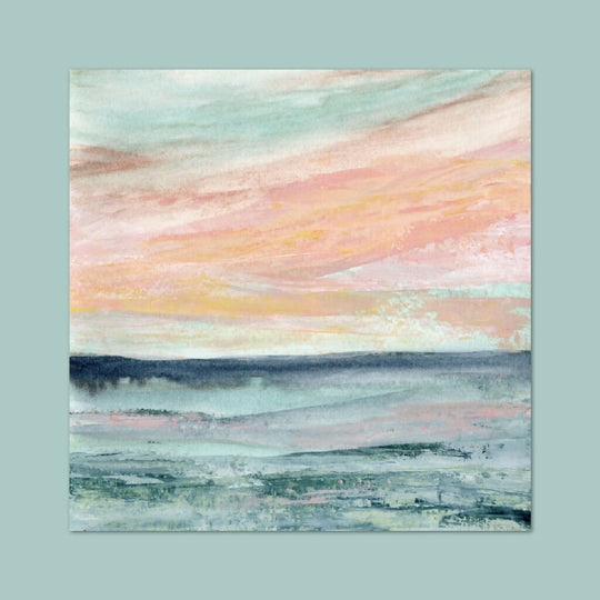 'Look out for the Glimmers’ Seascape Art Print