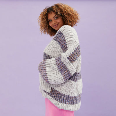 GreyStripeCardigan_Side