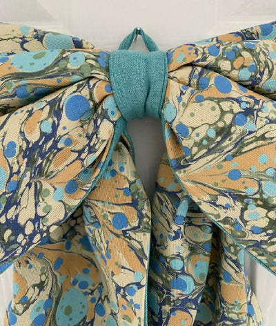 House_of_Amitie_Marbled_statement_fabric_bow_Juniper_Neptune_3