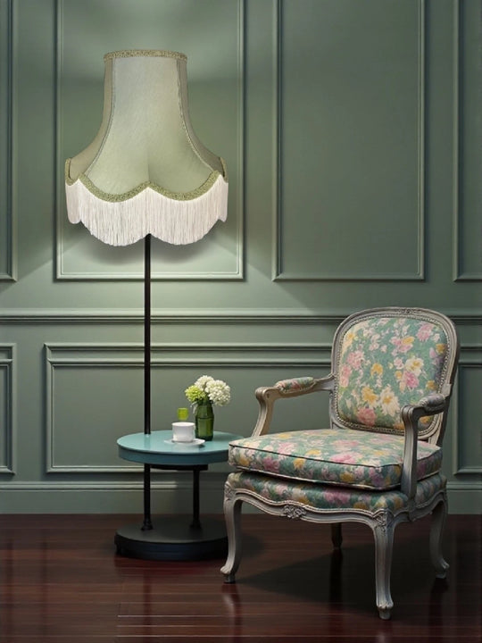 Sage green fabric lampshades - Available in 8 sizes