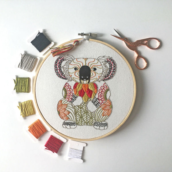Koala Embroidery Kit