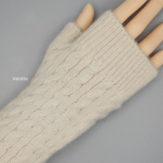 Alpaca Wrist Warmers - No Dye's, Multiple colours