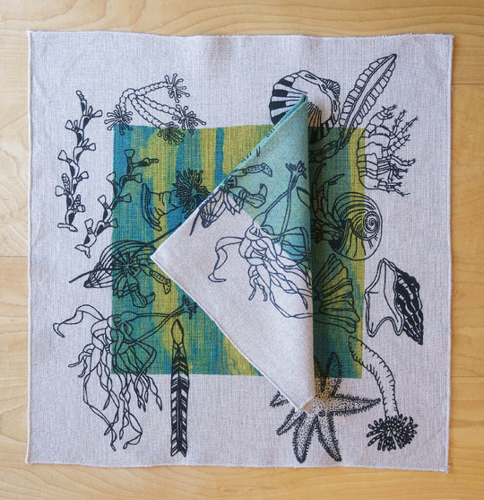 Seashore napkin