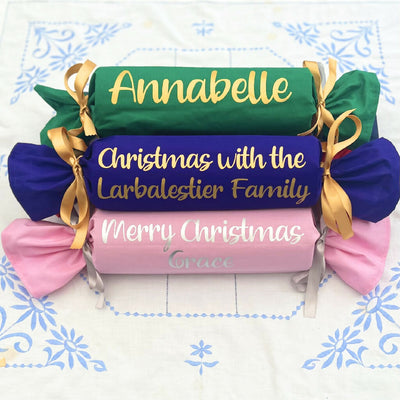 Giant Personalised Table Christmas Cracker