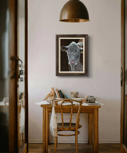 'Wiltshire Hereford' Print