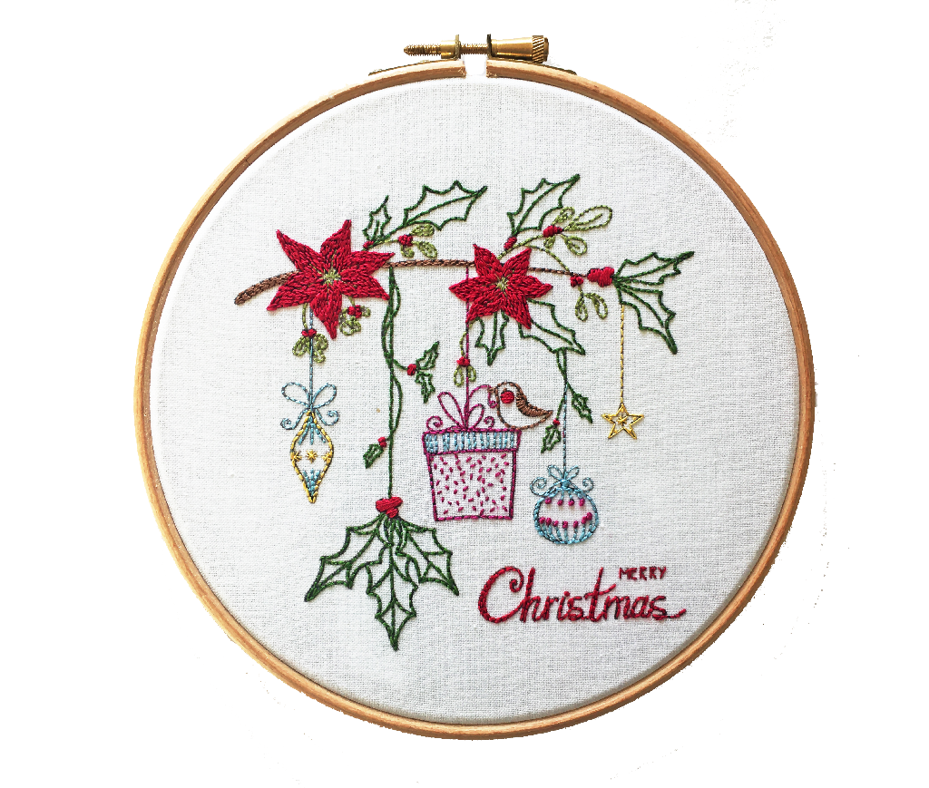 Christmas Embroidery Kit