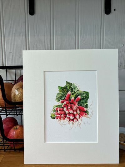 Radishes Print