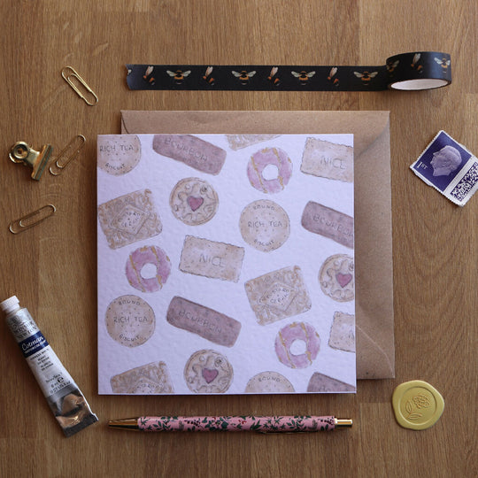 British Biscuits Card