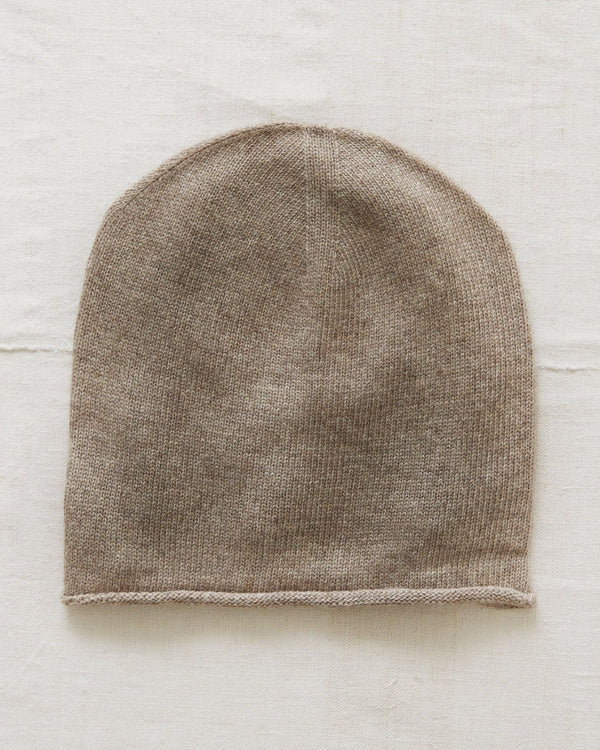 Unisex Luxury Merino Wool Beanie Hat – Oat