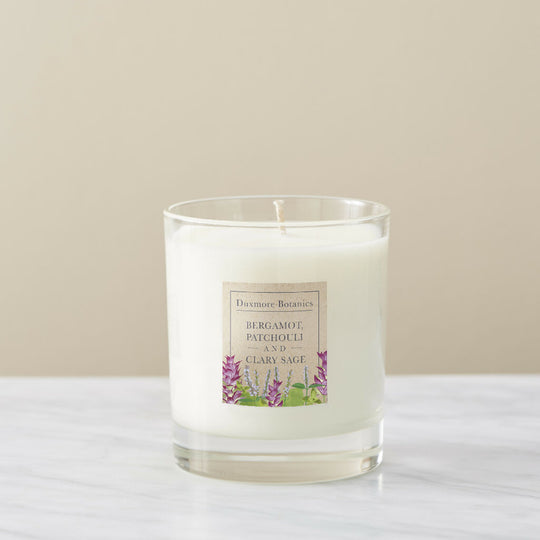 Botanical Candle - Bergamot, Patchouli & Clary Sage
