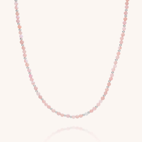 Jewel Bead Birthstone Necklace - October