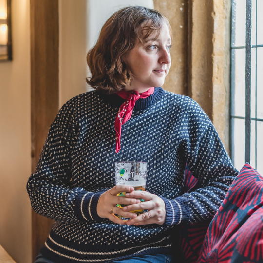 The Kilve - Nordic Jumper - Navy
