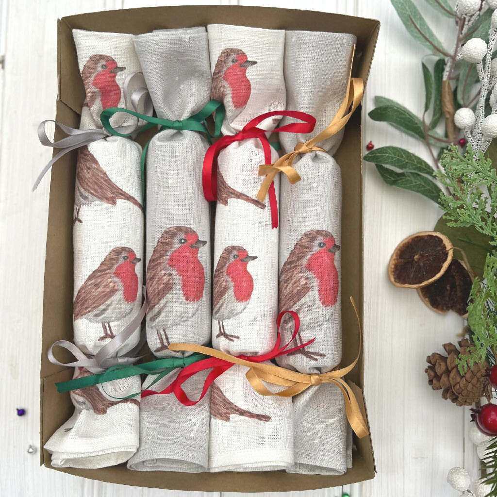 christmas robin napkin2