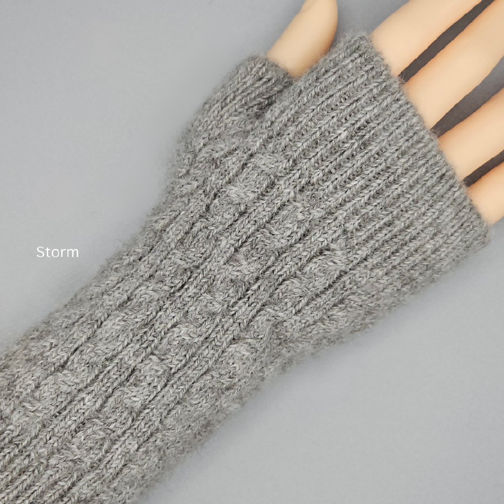 Alpaca Wrist Warmers - No Dye's, Multiple colours