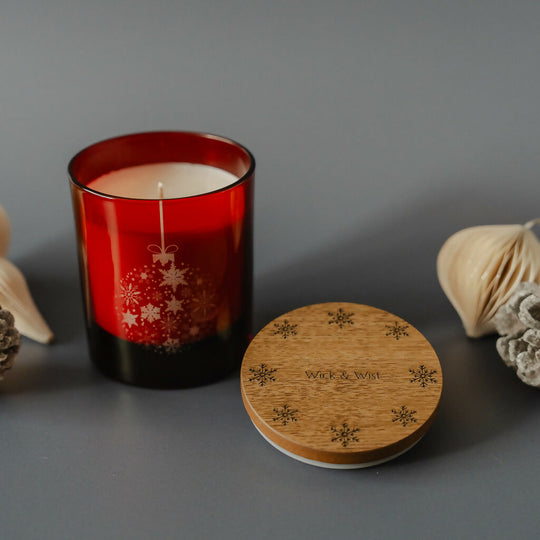 Red Bauble Christmas Edition Luxury Candle