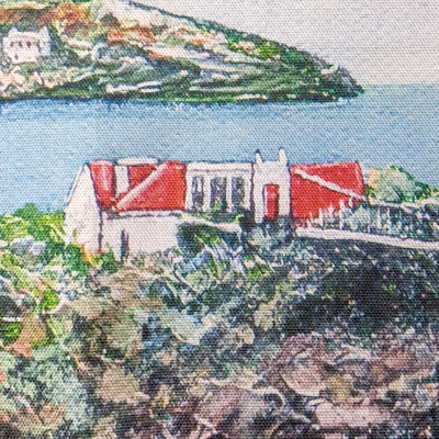 The Island Newquay Tea Towel