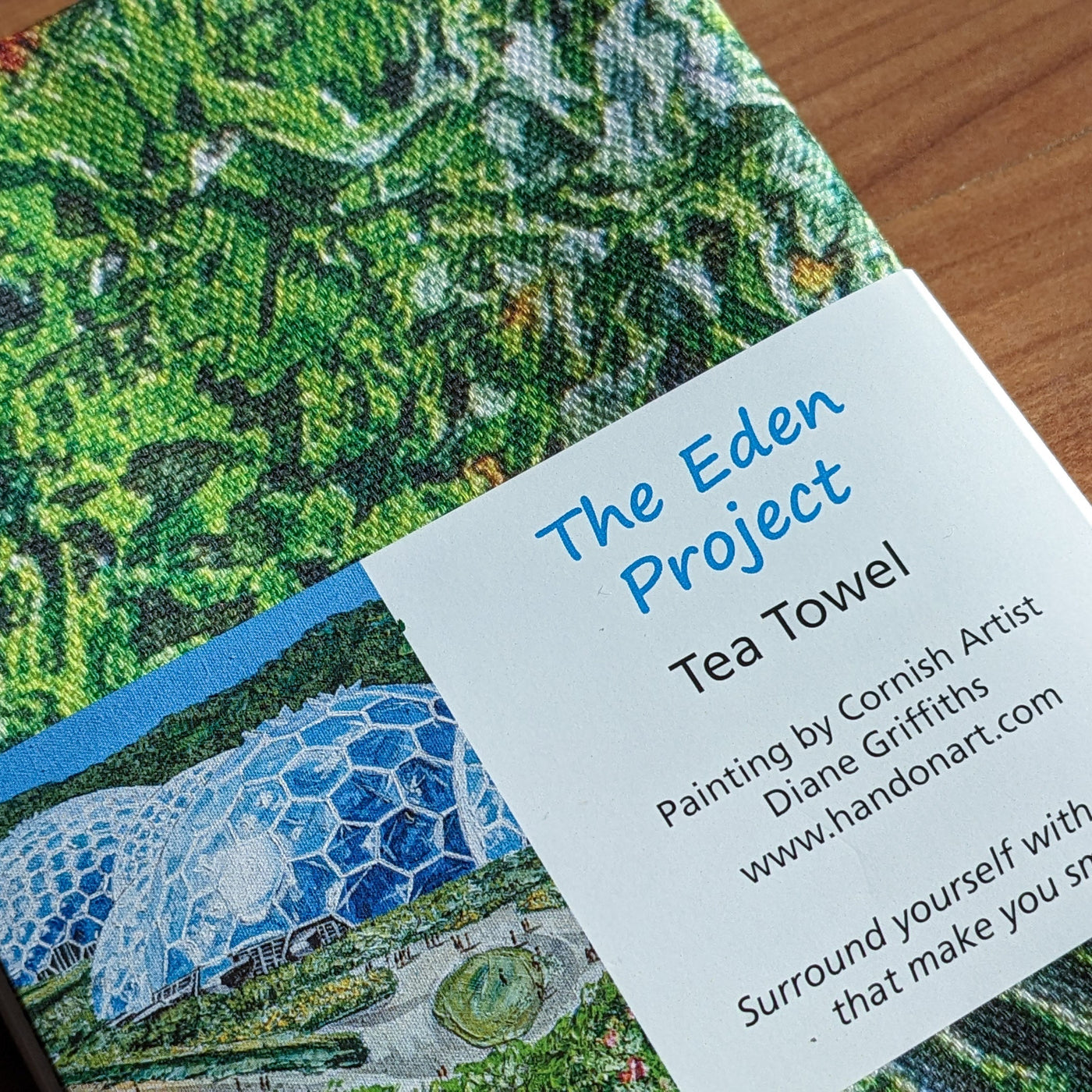 The Eden Project Tea Towel