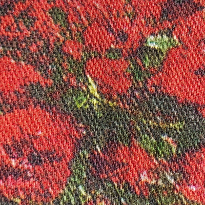 Poppy Fields looking towards Crantock Tea Towel