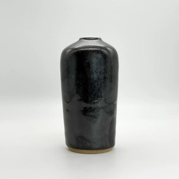 Pair Bud vase black