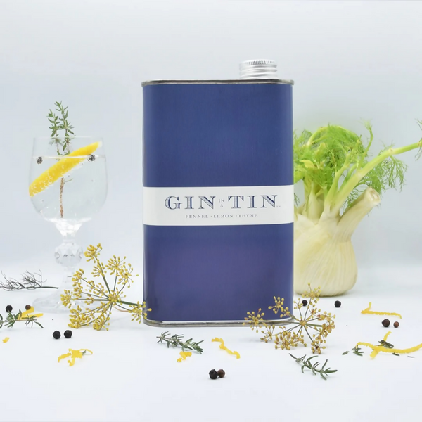 London Dry Fennel, Lemon & Thyme Gin In A Tin | 50cl Tin