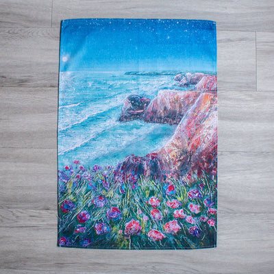 Peace at Bedruthan Steps Tea Towel