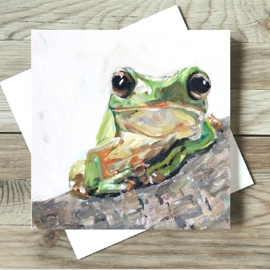 Frog Greeting Card