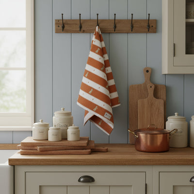 Hares Tea Towel - in 4 colours
