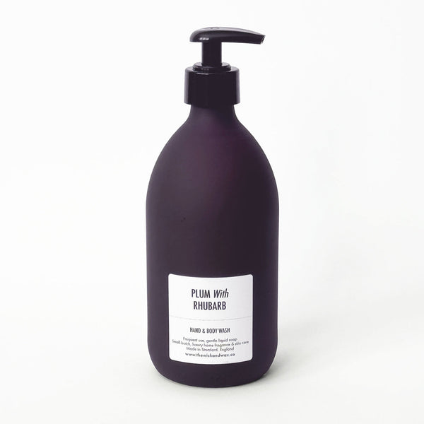 Plum With Rhubarb - Scented Hand & Body Wash