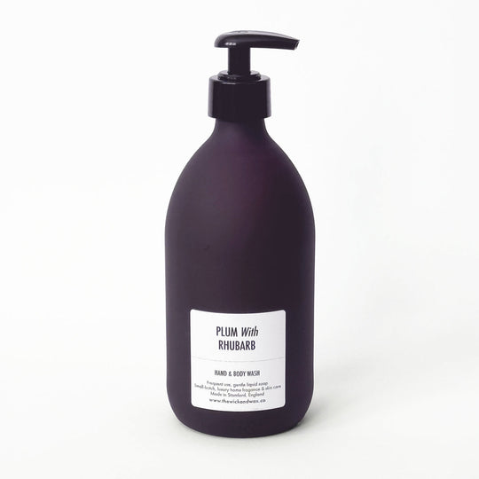 Plum With Rhubarb - Scented Hand & Body Wash