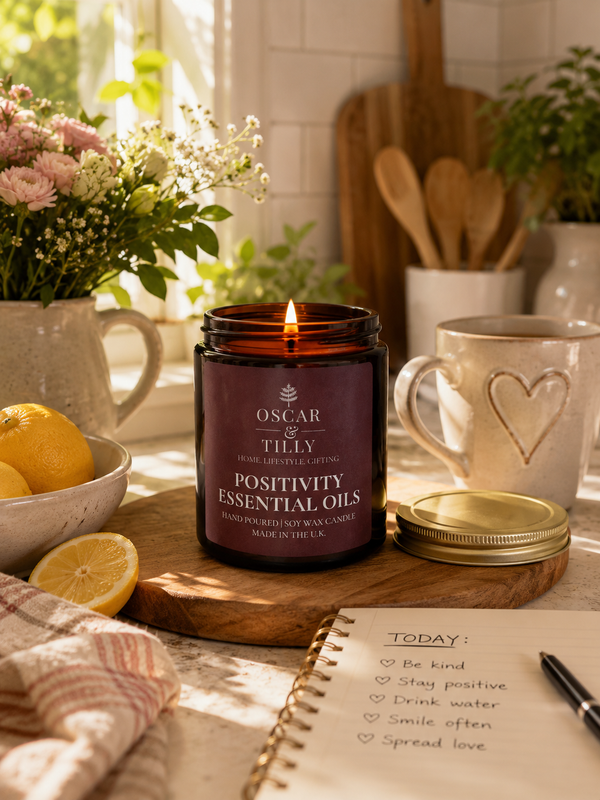 Apothecary Collection - Positivity Essential Oils Candle