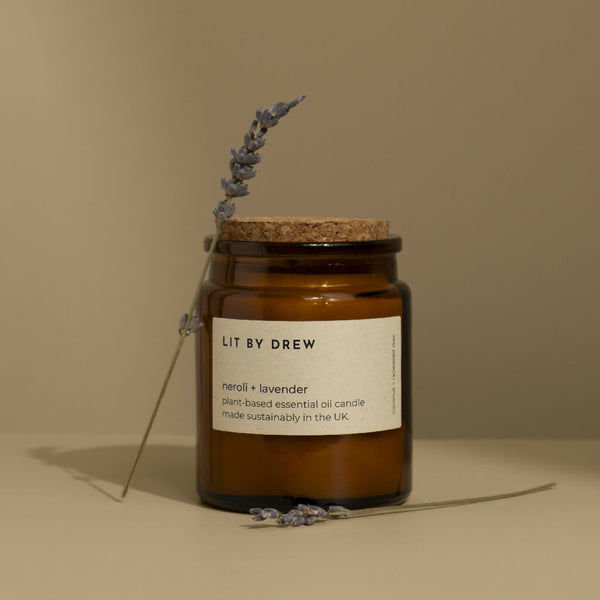 Neroli & Lavender - Pure Essential Oil Candle - Medium