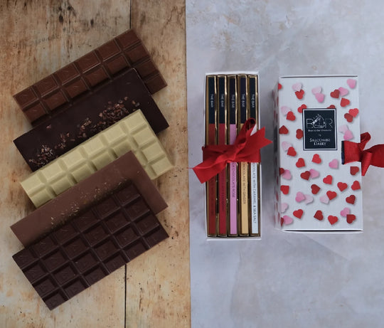 Red Hearts Chocolate Gift Box - Select Your Flavours