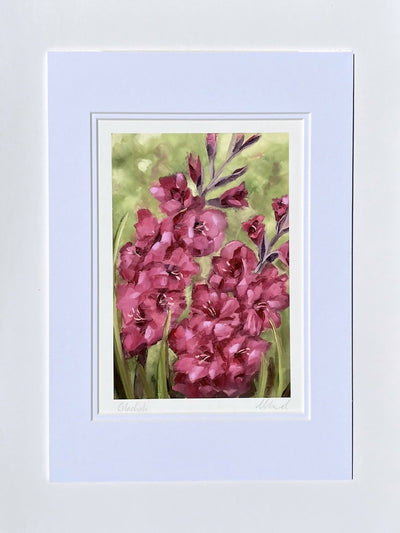 Gladioli Fine Art Pint