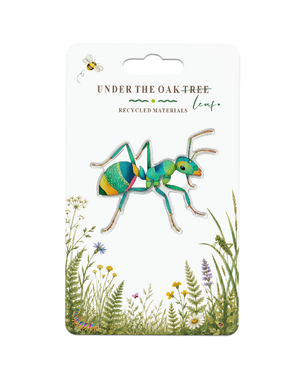 Badge - Ant Leafcutter Wildlife Nature Insect Gift Brooch