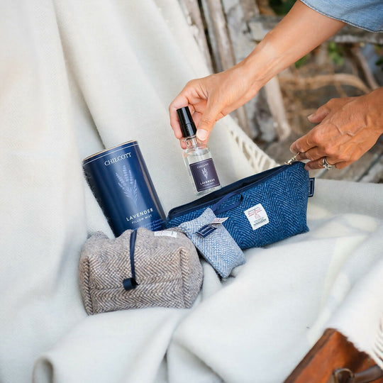 Chilcott Harris Tweed® Kit Bag - Indigo