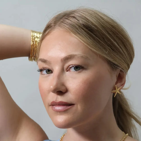 Delicate Starfish Stud Earrings