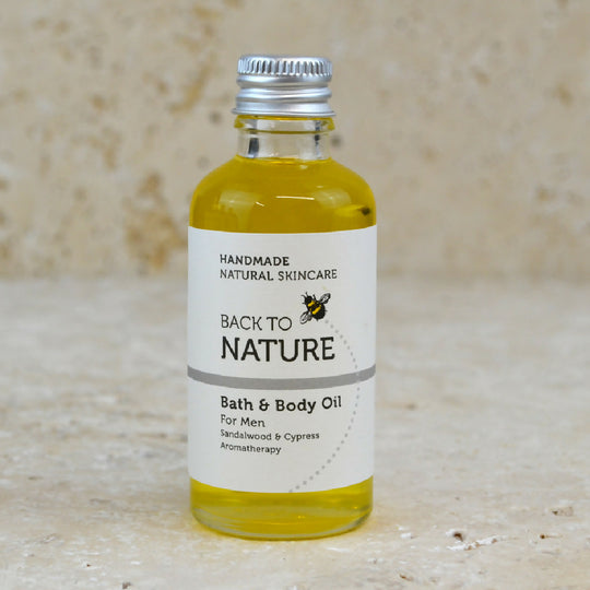 Bath And Body Aromatherapy Oil For Men