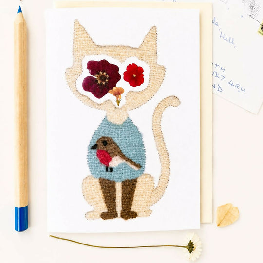 Eugene’s Robin Jumper Christmas Card