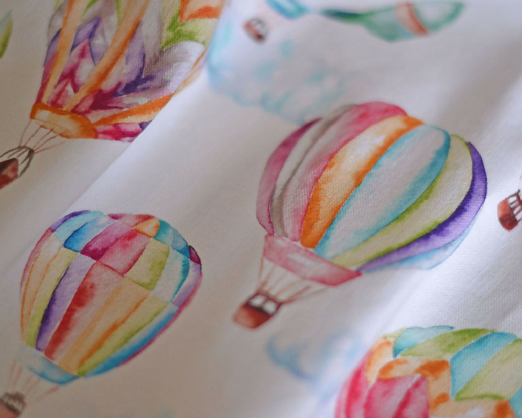 Hot Air Balloons Curtain Fabric