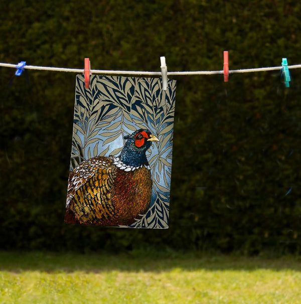 Pheasant Tea Towel