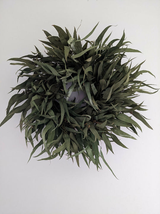 Dried Eucalyptus Handmade Wreath