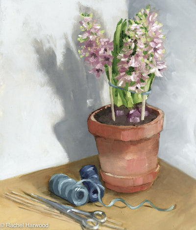 Hyacinths Fine Art Print