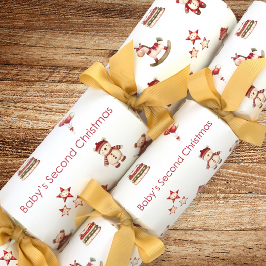 Baby's Second Christmas | Cracker Making Craft Kit | Make & Fill Your Own