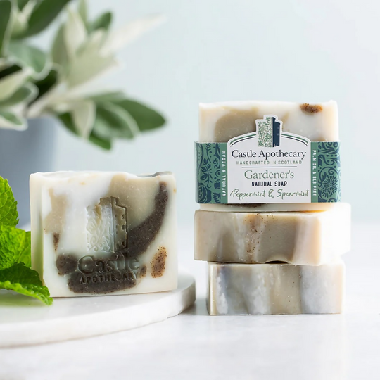 Limited Edition - Large Bar Peppermint & Spearmint Natural Bar Soap  *PRE ORDER FOR 11 FEBRUARY SHIPPING*