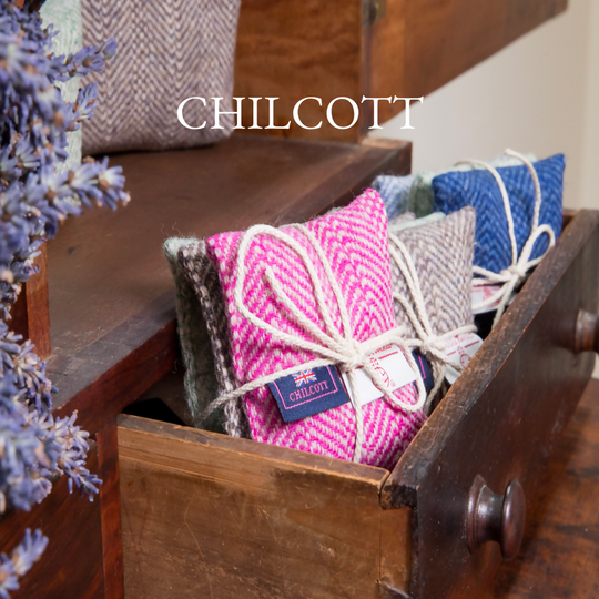 Chilcott Harris Tweed® Lavender Bags - Set of 3