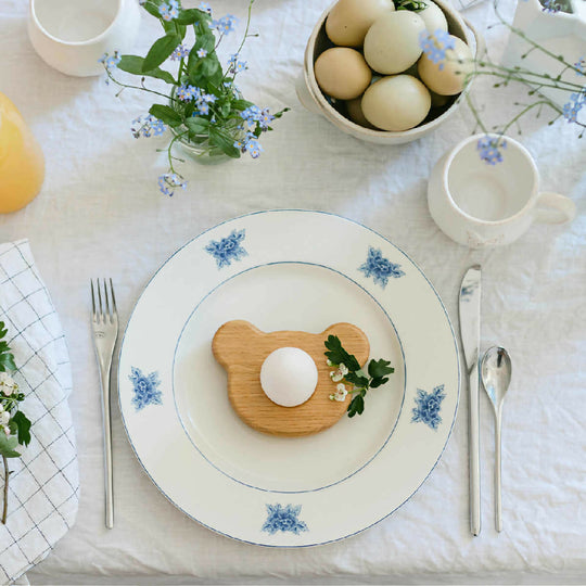 Wooden Egg Cup - Bear